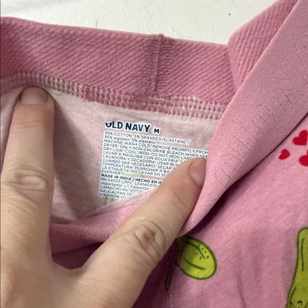 Old Navy Pink Boxer Briefs with Pickle and Cherry Print